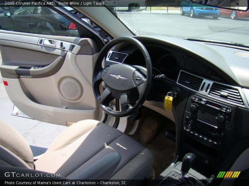 Stone White / Light Taupe 2005 Chrysler Pacifica AWD