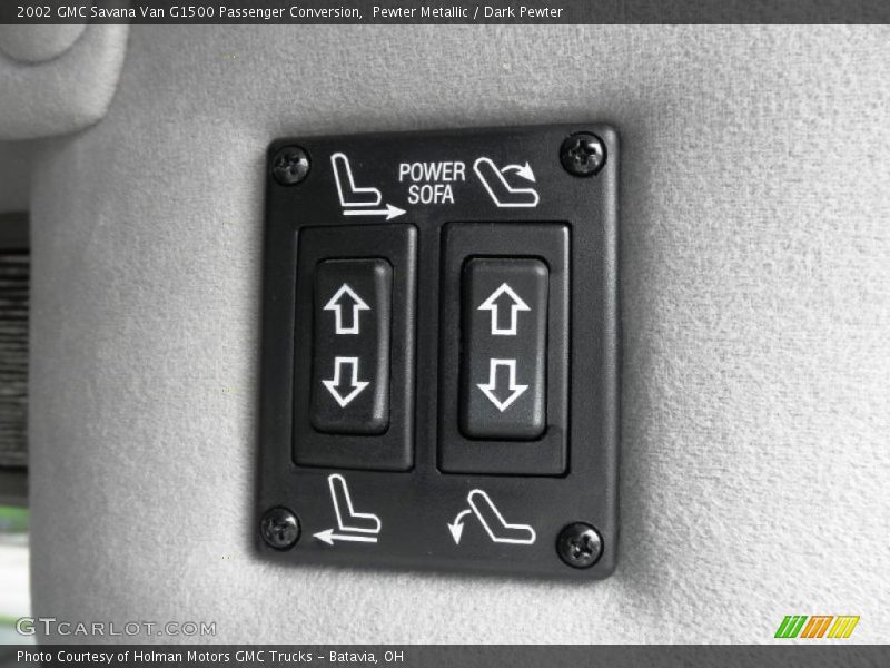 Pewter Metallic / Dark Pewter 2002 GMC Savana Van G1500 Passenger Conversion