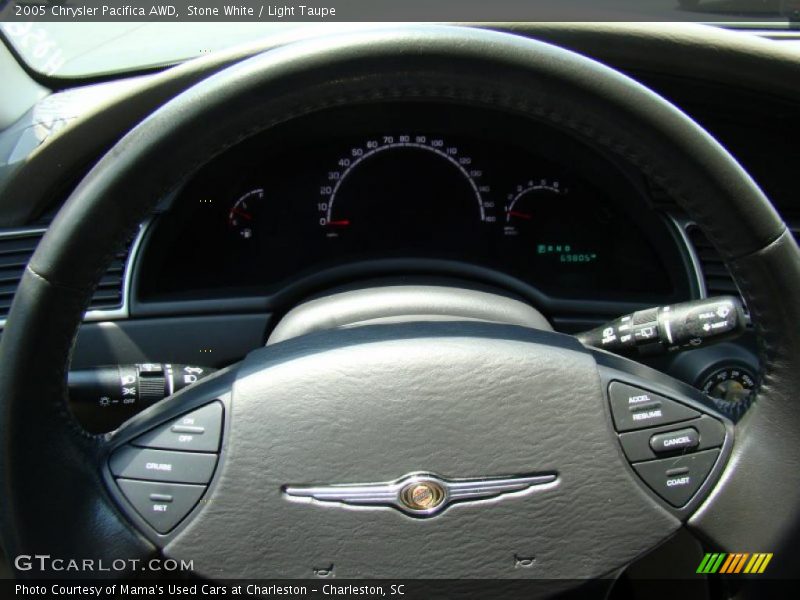 Stone White / Light Taupe 2005 Chrysler Pacifica AWD