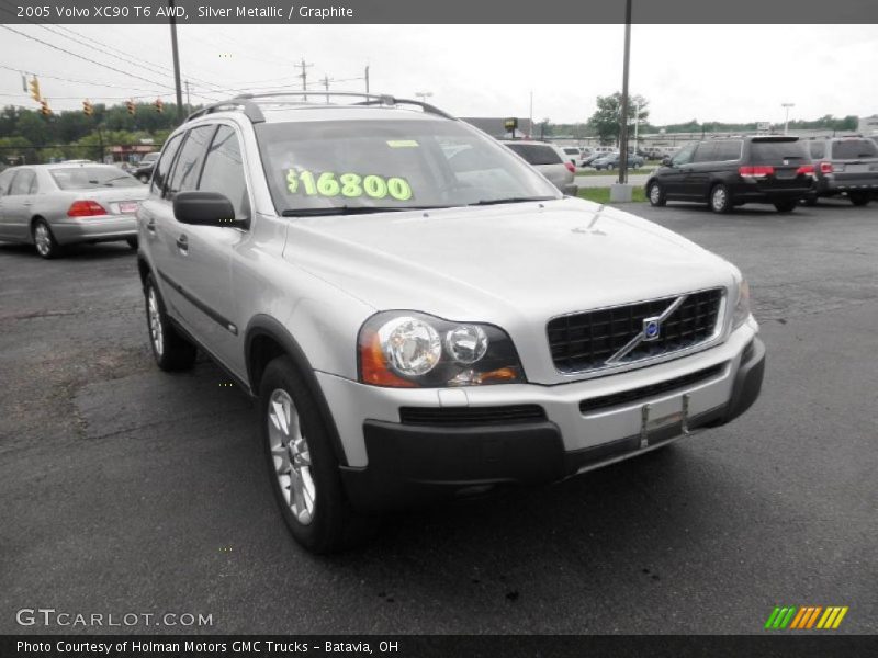 Silver Metallic / Graphite 2005 Volvo XC90 T6 AWD