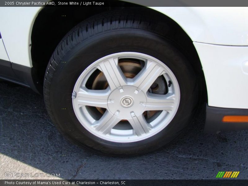 Stone White / Light Taupe 2005 Chrysler Pacifica AWD