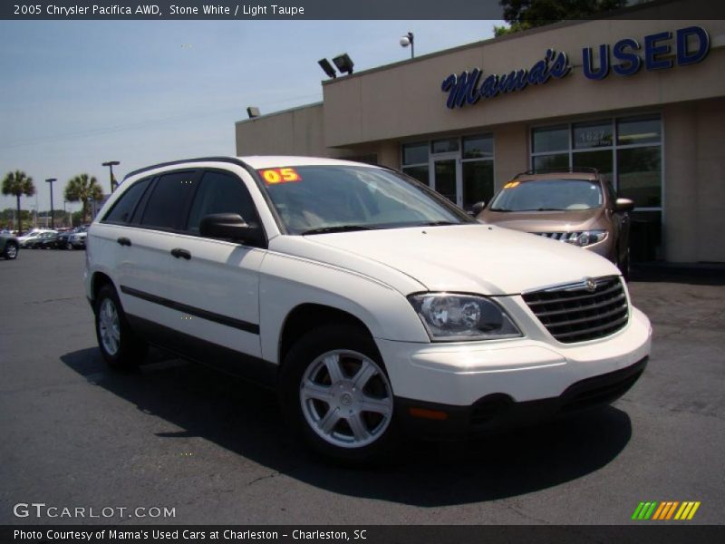 Stone White / Light Taupe 2005 Chrysler Pacifica AWD