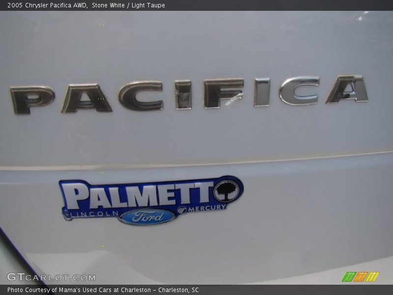 Stone White / Light Taupe 2005 Chrysler Pacifica AWD