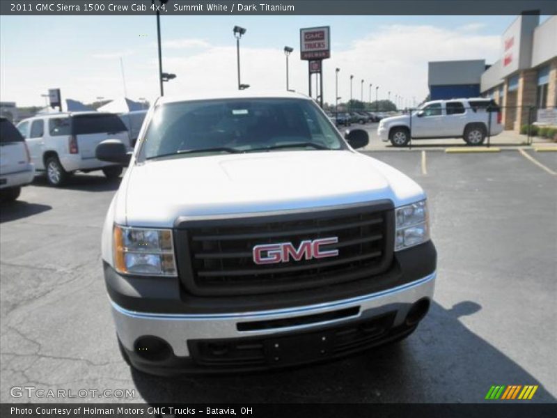 Summit White / Dark Titanium 2011 GMC Sierra 1500 Crew Cab 4x4