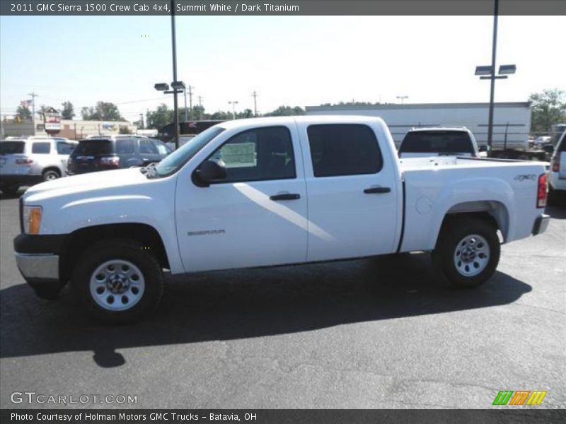 Summit White / Dark Titanium 2011 GMC Sierra 1500 Crew Cab 4x4
