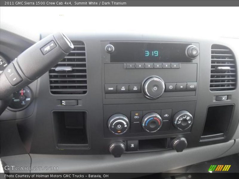 Summit White / Dark Titanium 2011 GMC Sierra 1500 Crew Cab 4x4