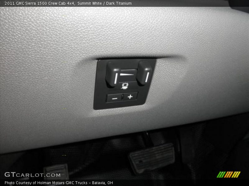 Summit White / Dark Titanium 2011 GMC Sierra 1500 Crew Cab 4x4