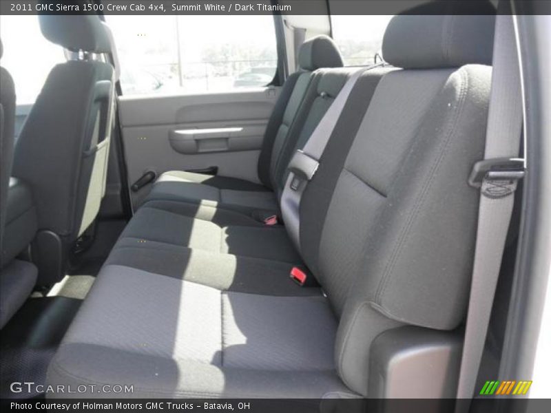 Summit White / Dark Titanium 2011 GMC Sierra 1500 Crew Cab 4x4