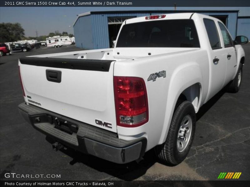 Summit White / Dark Titanium 2011 GMC Sierra 1500 Crew Cab 4x4