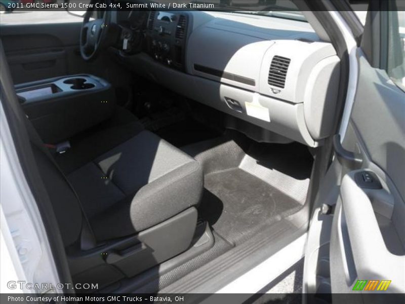 Summit White / Dark Titanium 2011 GMC Sierra 1500 Crew Cab 4x4