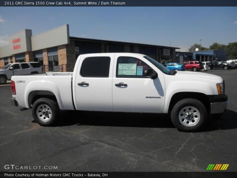  2011 Sierra 1500 Crew Cab 4x4 Summit White