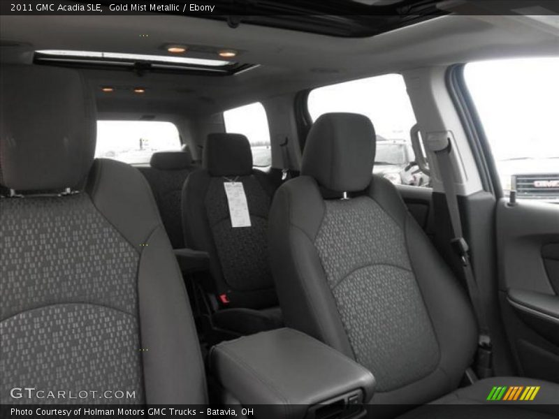 Gold Mist Metallic / Ebony 2011 GMC Acadia SLE