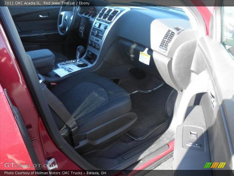 Red Jewel Tintcoat / Ebony 2011 GMC Acadia SL