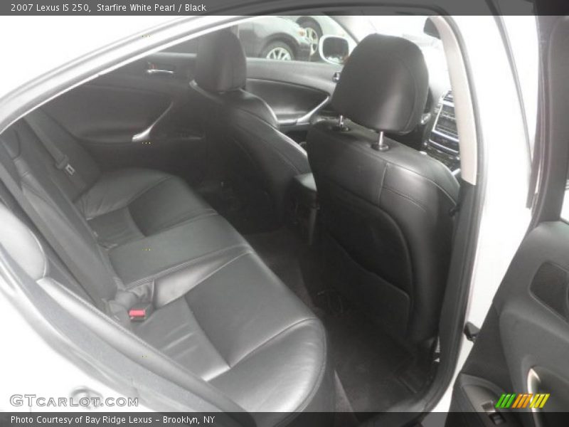 Starfire White Pearl / Black 2007 Lexus IS 250