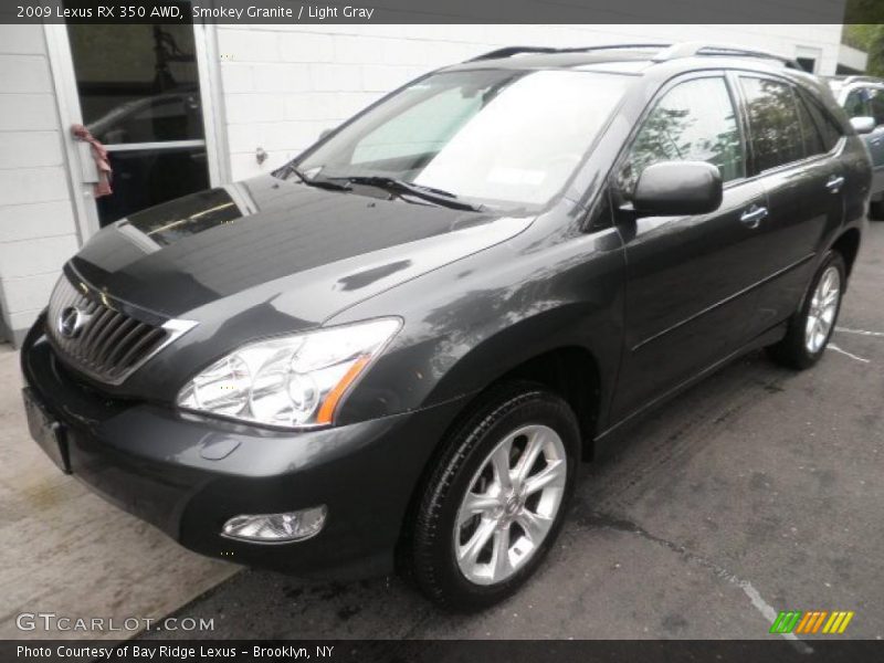 Smokey Granite / Light Gray 2009 Lexus RX 350 AWD