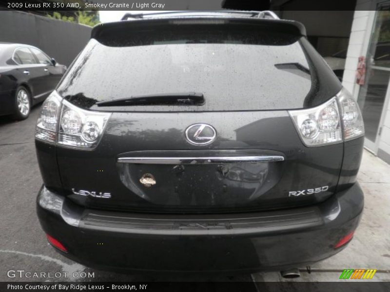 Smokey Granite / Light Gray 2009 Lexus RX 350 AWD