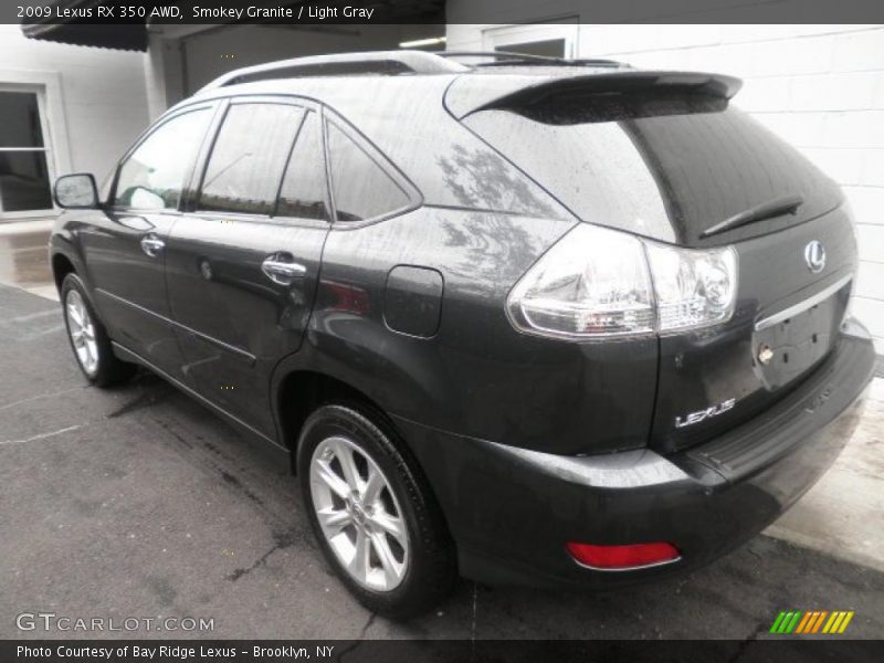 Smokey Granite / Light Gray 2009 Lexus RX 350 AWD