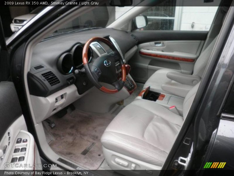 Smokey Granite / Light Gray 2009 Lexus RX 350 AWD