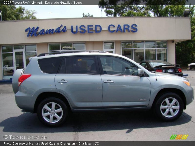 Everglade Metallic / Taupe 2007 Toyota RAV4 Limited