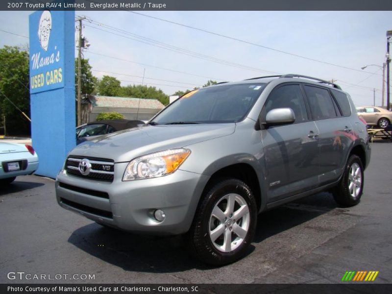 Everglade Metallic / Taupe 2007 Toyota RAV4 Limited