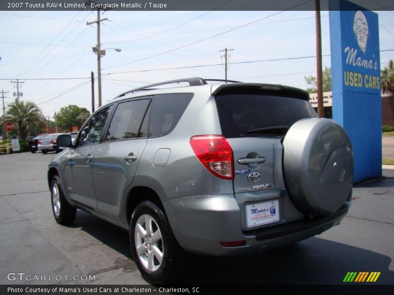 Everglade Metallic / Taupe 2007 Toyota RAV4 Limited