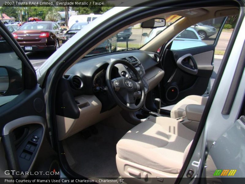 Everglade Metallic / Taupe 2007 Toyota RAV4 Limited