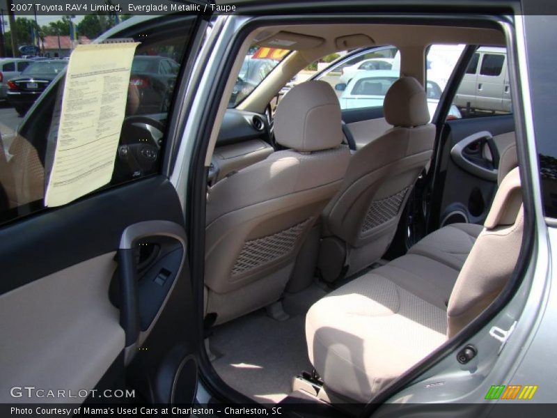 Everglade Metallic / Taupe 2007 Toyota RAV4 Limited