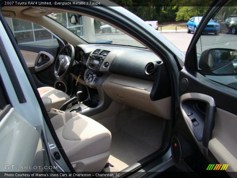 Everglade Metallic / Taupe 2007 Toyota RAV4 Limited