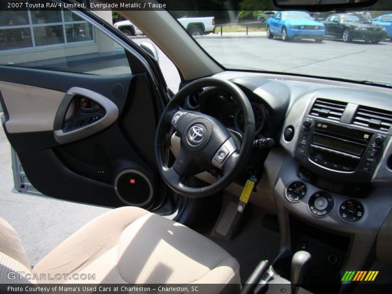 Everglade Metallic / Taupe 2007 Toyota RAV4 Limited