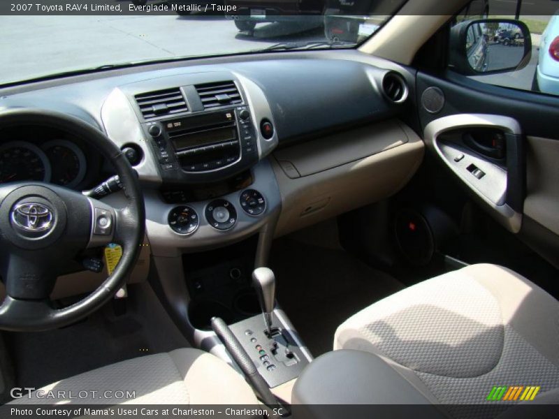 Everglade Metallic / Taupe 2007 Toyota RAV4 Limited