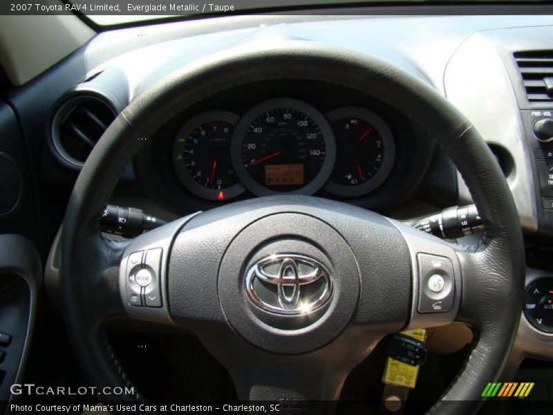 Everglade Metallic / Taupe 2007 Toyota RAV4 Limited