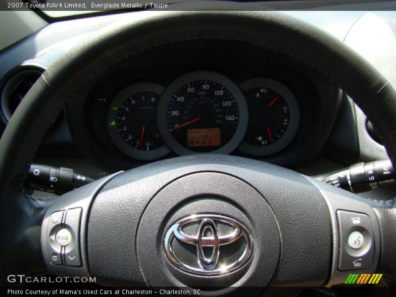 Everglade Metallic / Taupe 2007 Toyota RAV4 Limited