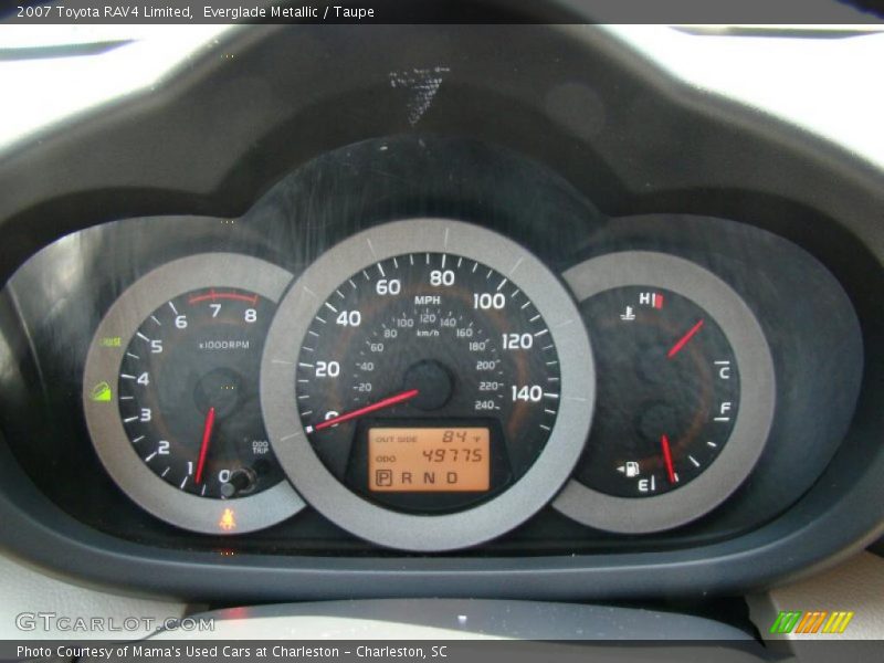 Everglade Metallic / Taupe 2007 Toyota RAV4 Limited