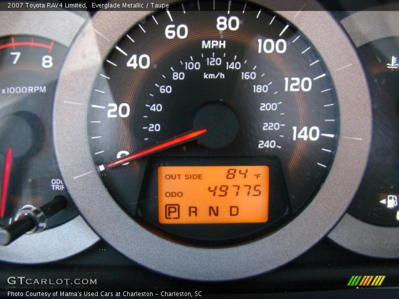 Everglade Metallic / Taupe 2007 Toyota RAV4 Limited