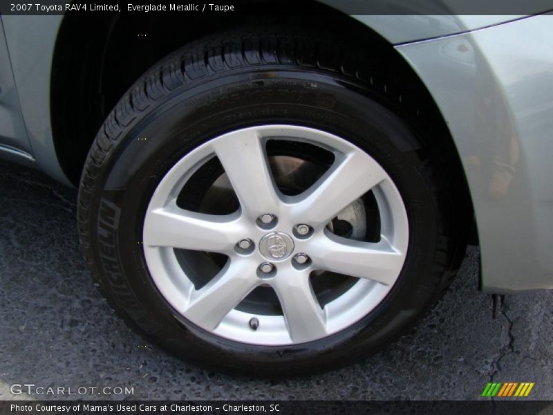 Everglade Metallic / Taupe 2007 Toyota RAV4 Limited