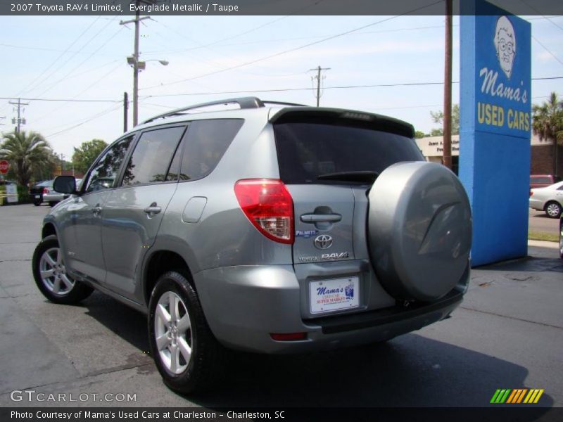 Everglade Metallic / Taupe 2007 Toyota RAV4 Limited