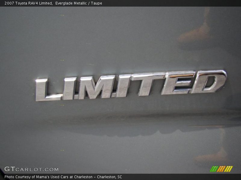 Everglade Metallic / Taupe 2007 Toyota RAV4 Limited