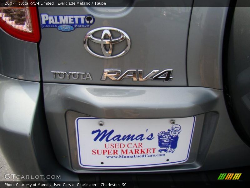Everglade Metallic / Taupe 2007 Toyota RAV4 Limited