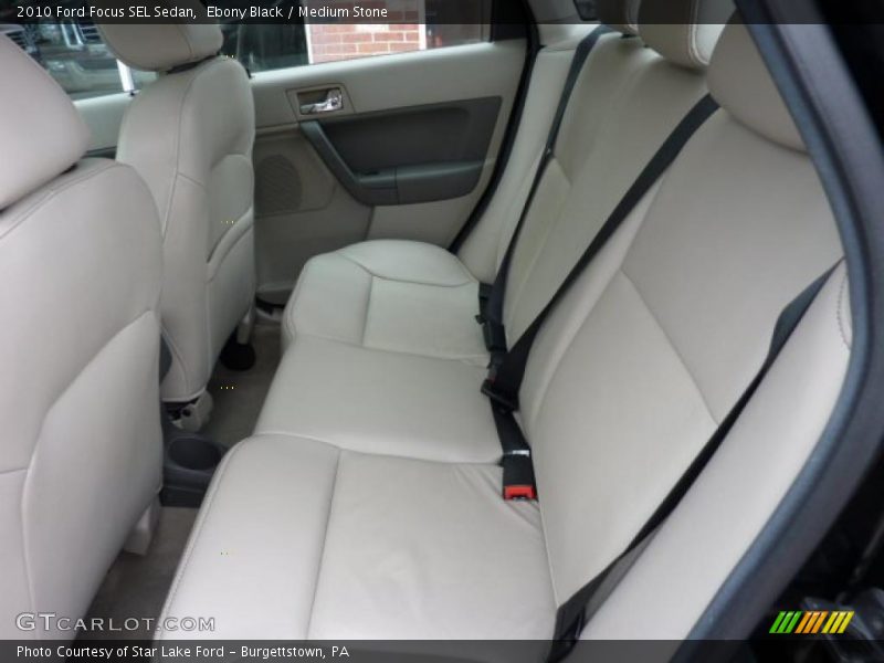 Ebony Black / Medium Stone 2010 Ford Focus SEL Sedan