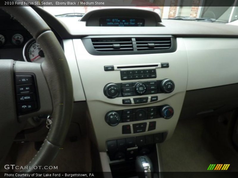 Ebony Black / Medium Stone 2010 Ford Focus SEL Sedan