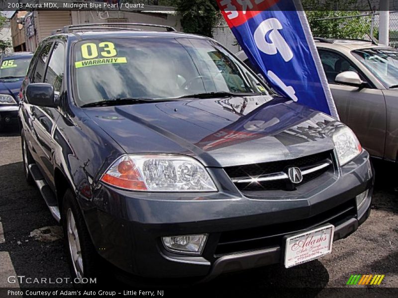 Midnight Blue Pearl / Quartz 2003 Acura MDX