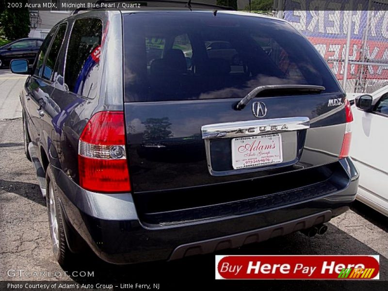 Midnight Blue Pearl / Quartz 2003 Acura MDX