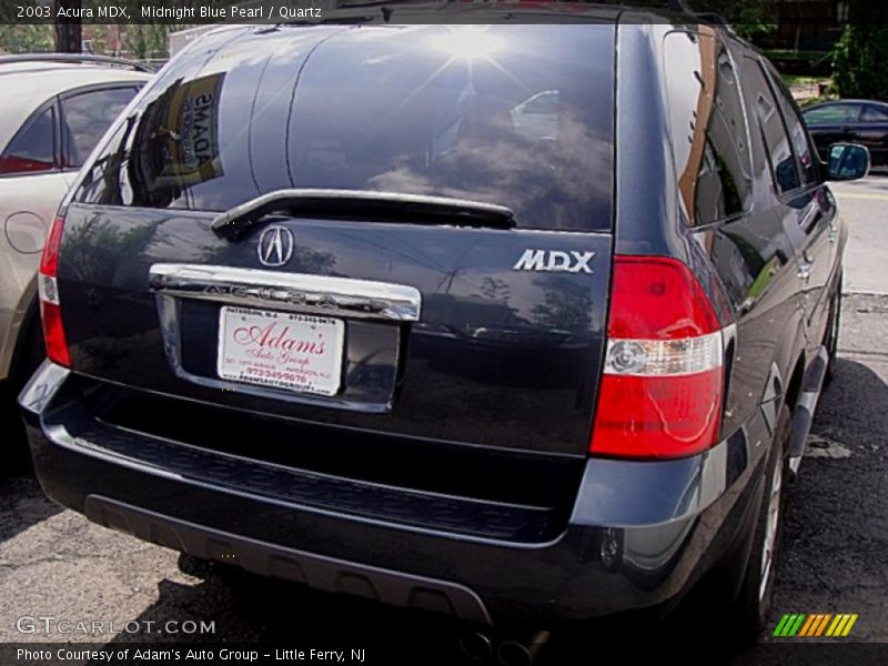 Midnight Blue Pearl / Quartz 2003 Acura MDX