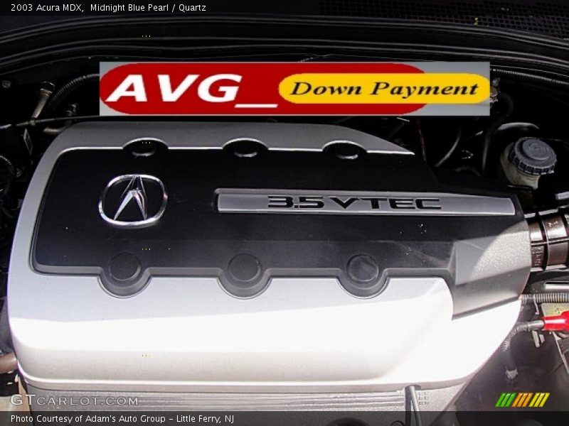 Midnight Blue Pearl / Quartz 2003 Acura MDX
