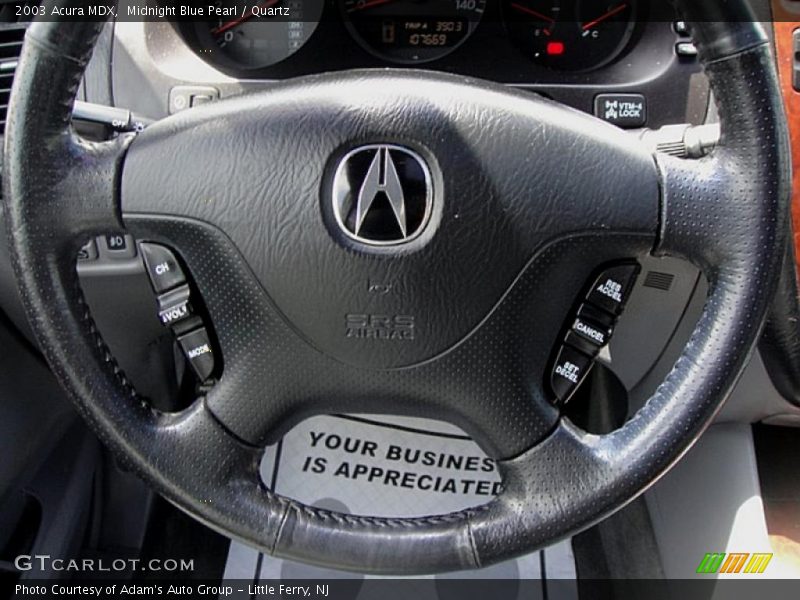 Midnight Blue Pearl / Quartz 2003 Acura MDX