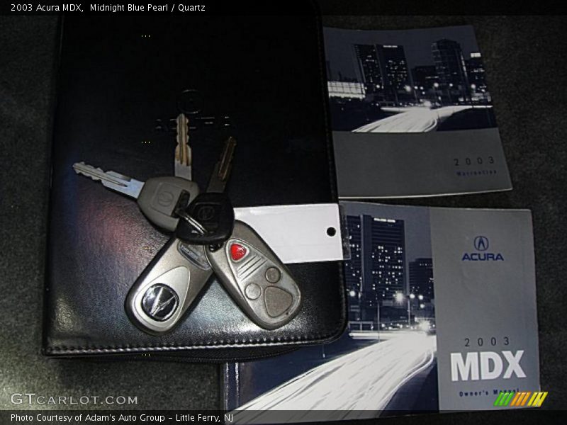 Books/Manuals of 2003 MDX 