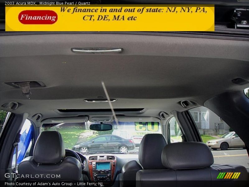 Midnight Blue Pearl / Quartz 2003 Acura MDX