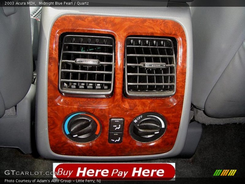 Midnight Blue Pearl / Quartz 2003 Acura MDX