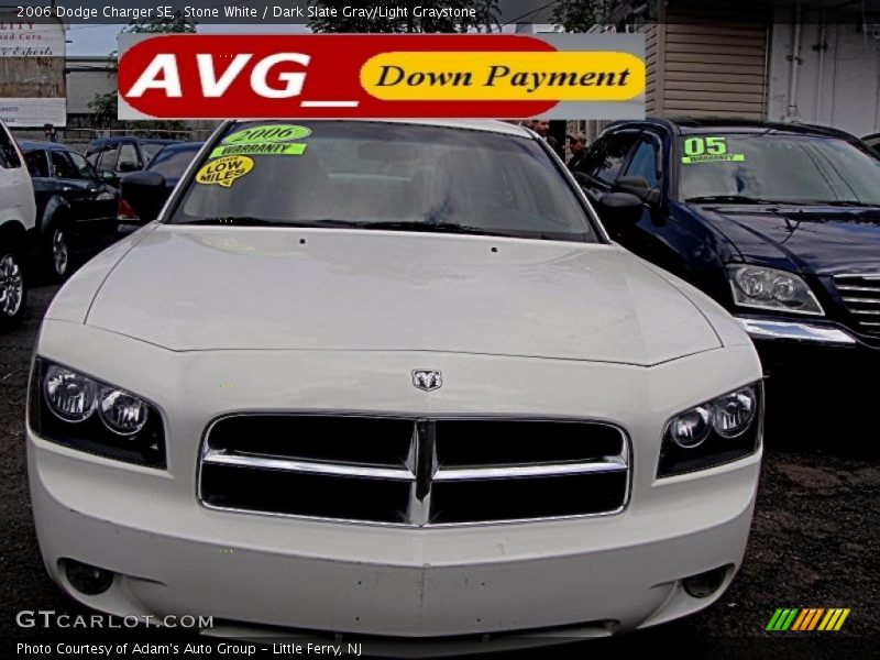 Stone White / Dark Slate Gray/Light Graystone 2006 Dodge Charger SE