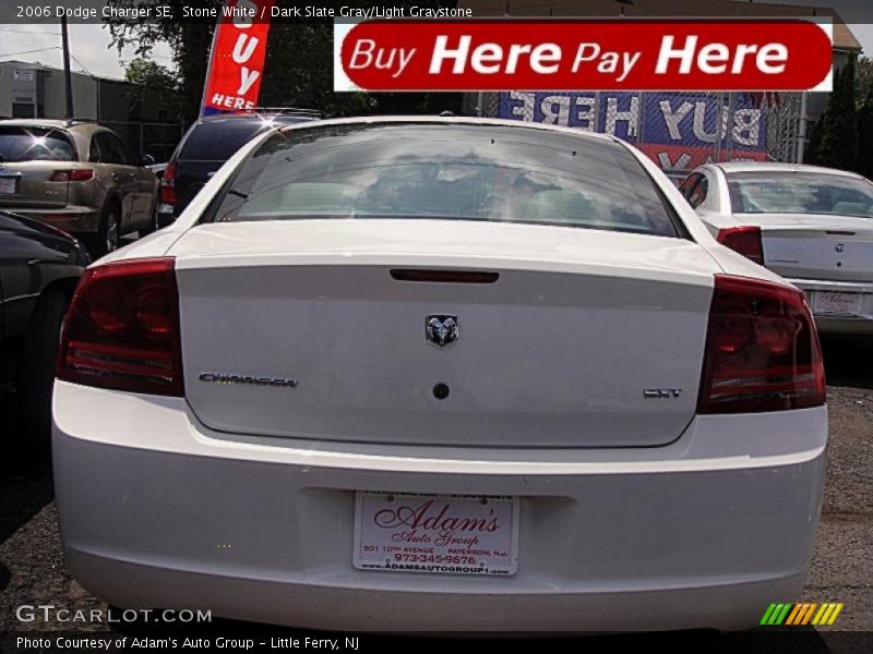 Stone White / Dark Slate Gray/Light Graystone 2006 Dodge Charger SE